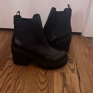 Urban Outfitters Black Heeled Boots